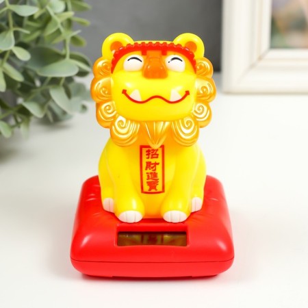 Plastic pendulum from the solar battery "Chinese Leo-Stage" mix 7x7.5x10.5 cm-1