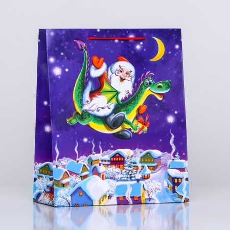 Gift Package "Santa Claus and Dragosh", 26 x 32 x 12 cm-2