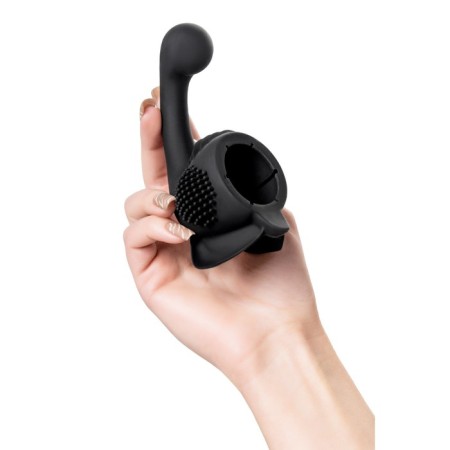 Female Exchange Nazadka for Domi 2, silicone, black color, 12.9 cm-8