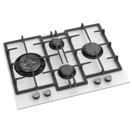 Krona Ritter 67/60 WH, gas, 4 burners, white.-1