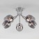 MARCI chandelier, 5x40W E27, chromium color