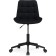 Computer chair Chester Metal/velor, white/black 49x60x84 cm