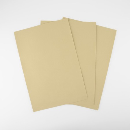 Artificial leather, with an adhesive base, 20 × 30 cm, 0.5 mm, 3 pcs, milk color-2