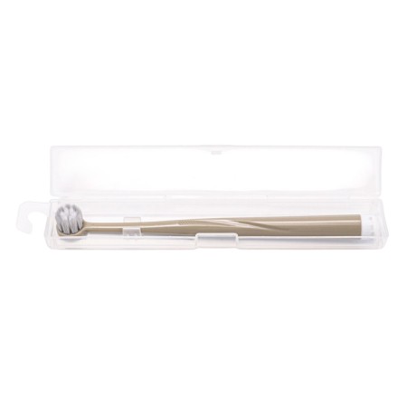 A toothbrush with a round head, soft-2