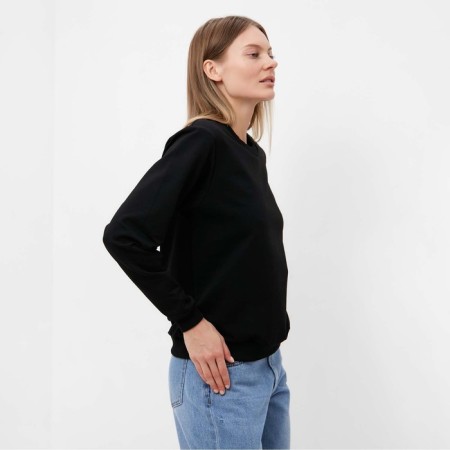Female sweatshirt, black color, size 50-3