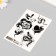 Tattoo on the body "h/b snakes and flowers" 10x15 cm