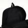 A backpack with a zipper, 2 external pockets, black color