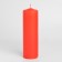 Candle-cylinder, 6x19 cm, 425 g, 25 hours, red