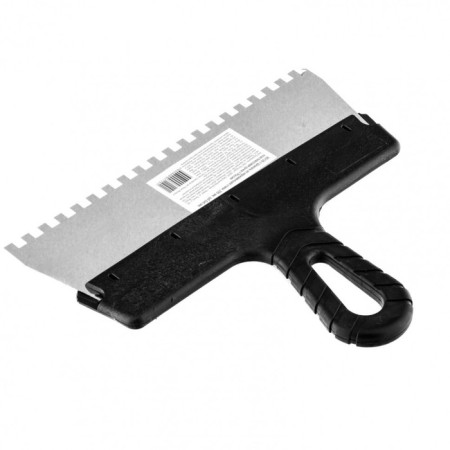 Sparta 85139 spatula, 6x6 mm tooth, stainless steel, plastic handle, 250 mm-2