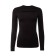 Women's longliva Minaku: Basic Line Black Color, Rr. 48