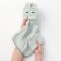 The kitchen towel is the "owl", rr. 30x30 cm, microfiber