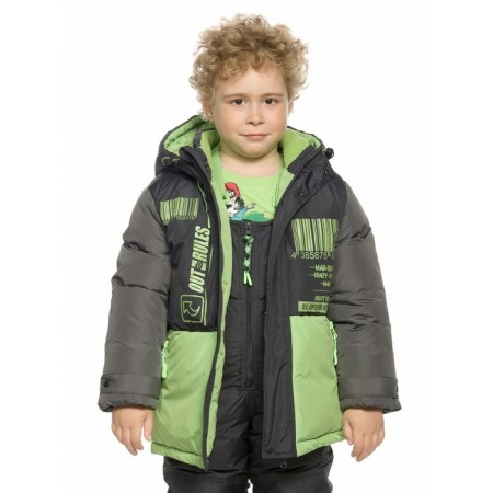 Jacket for boys, height 104 cm, gray color-1