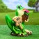 Garden figure "Frog with a sign My garden" 29x19x30cm