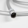 Shower hose Iddis Optima Home Oph20SLI19, silicone, silver color, 2 m