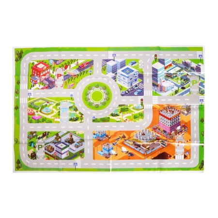 Set of gaming "Road Service", cars 12 pieces, road signs, playing field-5