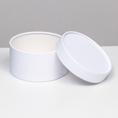 Gift box "Diamond" White, hooked without a window, 16x11 cm-1