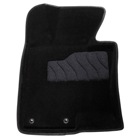 Pile rug for Kia Optima III, 2010-2015, black-1