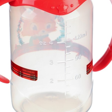 New Year's gift “Our Happiness”: a bottle for feeding 150 ml. + dummy silicone orthodontic, I crush me-7