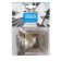 Rotary handle WC-Bolt BK6 USS WH-19, white