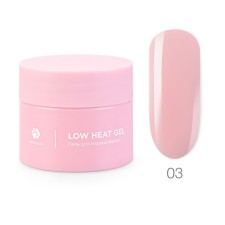Low -temperature single -phase gel AdricoCo Low Heat, No. 03 Tender Rose, 15 ml