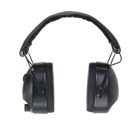 Active headphones "Bear", black color