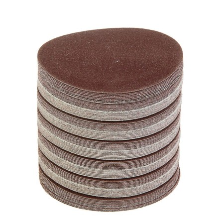 Circle of abrasive grinding under the "Velcro" Tundra, 125 mm, P100, 100 pcs.-4