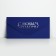 Gift envelope “Happy New Year!”, Blue bow, software, embossing, 19 x 9.5 cm, New Year