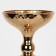 Summary Metal for 1 candle "Richard" Color Gold 12.5 x 12.5 x 37.5 cm