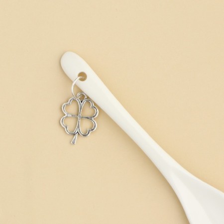 Spoon souvenir "good luck", 2.5 x 12.5 cm.-2