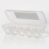 Egg storage container, 10 cells, 26.5 × 12.5 × 7 cm