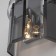 Wall lamp Eclipse, 60W, E14, 14x25x20 cm