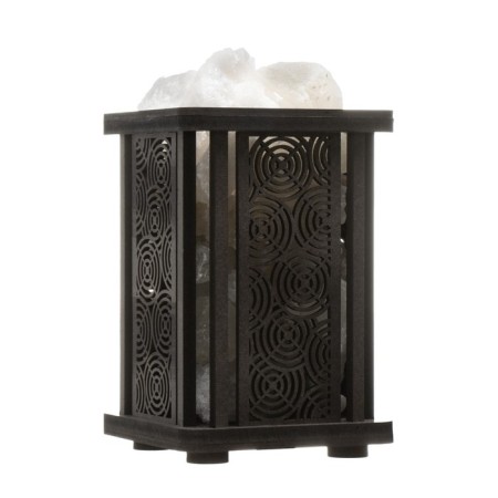 Salt lamp "Central circles" E14 15W 1 kg-7