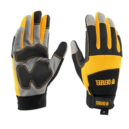 Universal gloves Denzel 67990, reinforced, size 9