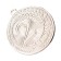 Prize medal 196 diam 5 cm. 2 place. Color ser. Without a tape