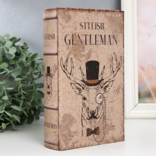 Safe-book wood to the leatherette 
