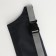 Lightning waist bag, 2 outer pockets, black color