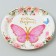 Paper plates "Butterflies", 6 pcs