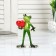 Souvenir Polystone Lak "Frog with a heart in the hand" 14x9x10 cm