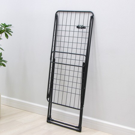Sushilka for linen is floor folding, working length 20 m, height from the floor 95 cm, width 54 cm, black color is black-10
