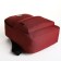 Youth backpack with lightning, external pocket, burgundy color