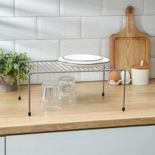 Cabinet shelf, 35.5 × 22 × 13 cm, chromium color