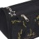 Penal soft 2 compartments, 80 x 210 x 65 mm, voluminous, calligrata, black