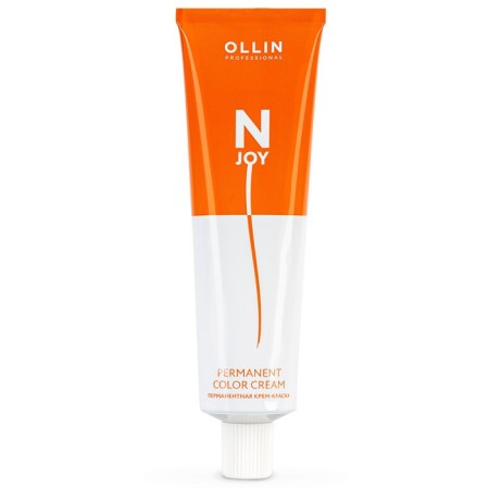 Cream-color hair Permanent Ollin Professional N-Joy, tone 5/12, light brown-up, 100 ml-5