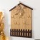 Decorative woods "House with a bow" 18x25 cm
