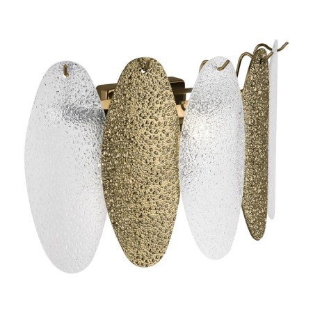 Bra Freya Fr5189WL-02BS Demure, 360x140x230 mm, E14, 2x40W, brass color