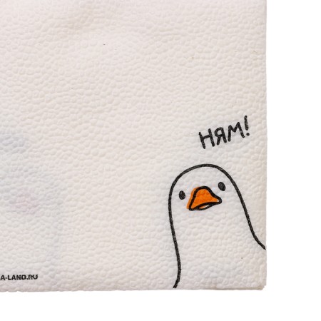 Napkins single -layer “goose” Nyam 24x24 cm, set 20 pcs.-5