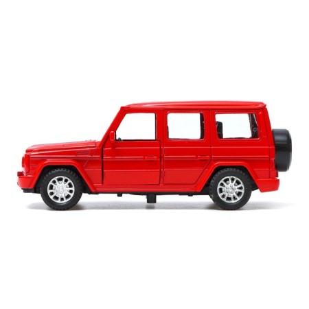The machine "SUV", 1:32, inertia, light and sound effects, red color-1