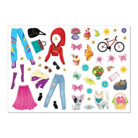 Stickers "Dress the doll. Seasons ", 12 p.-2