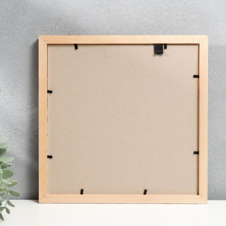 Photo frame pine С20 25x25 cm (plastic screen)-2