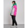 Ski costume female winter, size 48, pink color